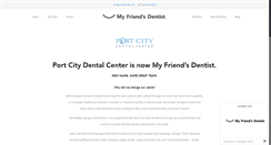 Desktop Screenshot of portcitysmiles.com